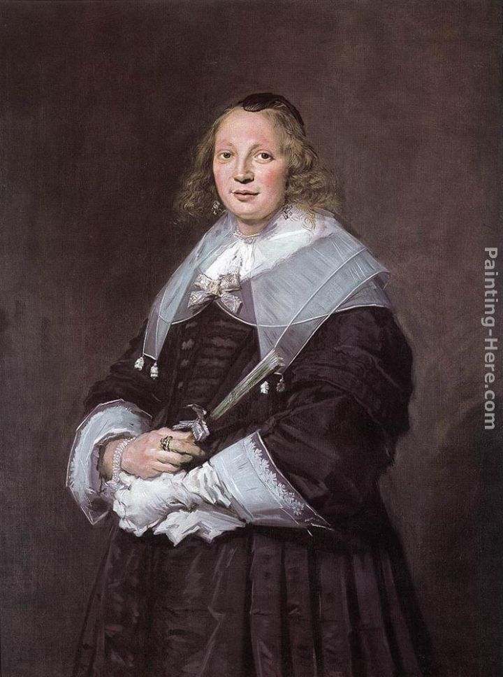 Frans Hals Portrait of a Standing Woman